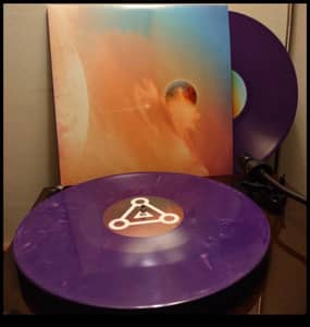 Astronoid - Radiant Bloom (3 Dot Recordings, MNK-LP-46701) · 2x12" · Purple w/Peach Marble · Limited Edition
