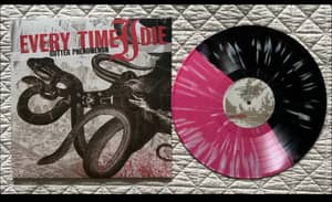 Every Time I Die - Gutter Phenomenon (Ferret Music, PGR-005) · LP · Hot Pink/Black W/White Splatter