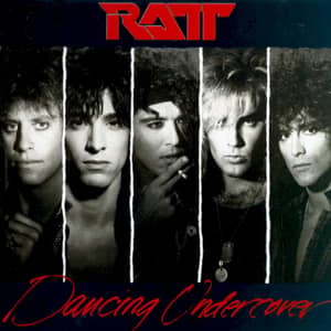 Ratt - Dancing Undercover (Atlantic, 538680001) • LP • Red, Black & White Stripe • Limited Edition, Reissue