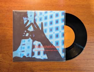 Depeche Mode - World In My Eyes 7" 3 Track Single 1990 UK Press Synth New Wave Classic Vinyl Record