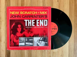 The Splash Band - John Carpenter Remixes: 1983 German Import Vinyl LP