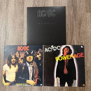 AC/DC 3x Record Bundle