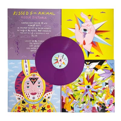 Image 2 of Kissed By An Animal - Middle Distance LP