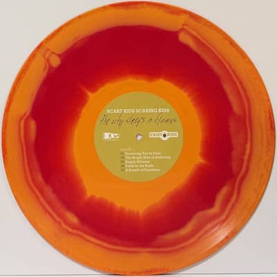 Image 4 of Scary Kids Scaring Kids - The City Sleeps In Flames (1st Press, Fire Swirl, Out of 300)
