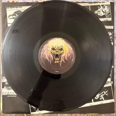Image 5 of The Number Of The Beast - Iron Maiden ‘86 Harvest Speciality Records Press
