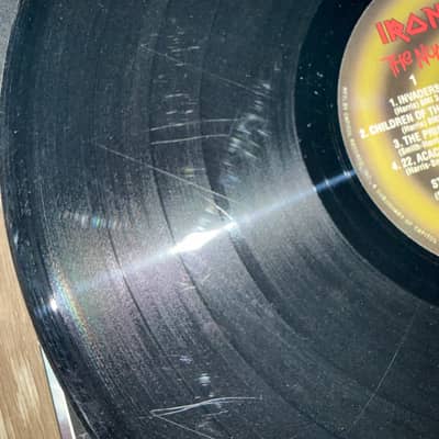 Image 7 of The Number Of The Beast - Iron Maiden ‘86 Harvest Speciality Records Press