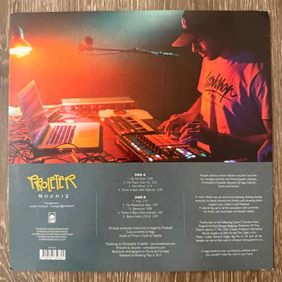 Image 2 of Rookie EP - ProleteR 2015 Indigogo Campaign OG Press French Import