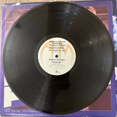 Image 5 of Reggatta De Blanc - The Police 1979 Pitman Press