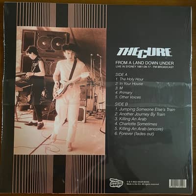 Image 2 of The Cure - “From A Land Down Under”