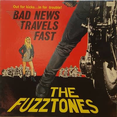 The Fuzztones - Bad News Travels Fast (Zulu Records, MID 4504) · 7"