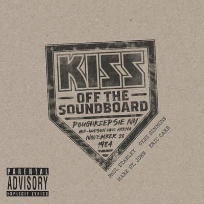 Kiss - Off The Soundboard Poughkeepsie NY Mid-Hudson Arena November 28 1984 (UMe, B0037096-01) · 2xLP · Custard Yellow · Limited Edition
