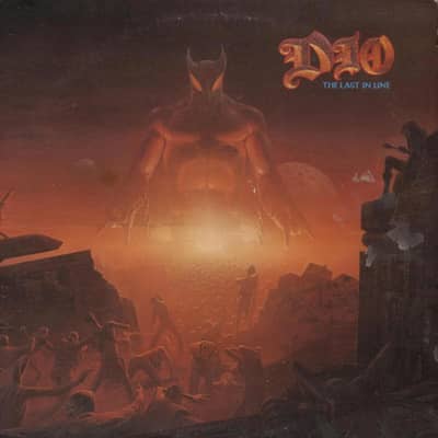 Dio - The Last In Line (Warner Bros. Records, W1-25100) · LP · Club Edition