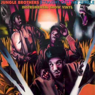 Jungle Brothers - Straight Out The Jungle (Warlock Records, DEMREC363) · LP · 180g · Reissue