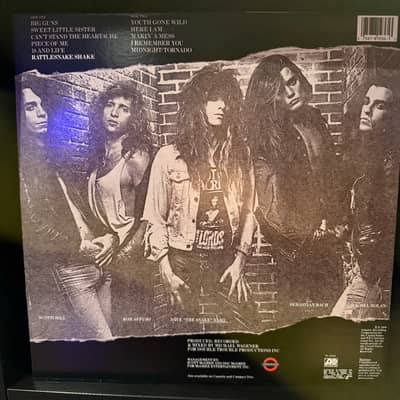 Skid Row - Skid Row (Atlantic, 78 19361) · LP