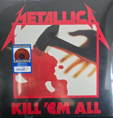 Metallica Kill'em All Limited Edition Colored Vinyl LP