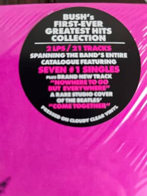 Image 2 of Bush Loaded Greatest Hits Vinyl LP