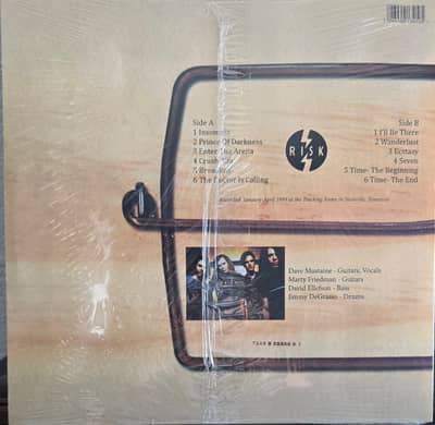 Image 2 of Megadeth Risk Vinyl LP