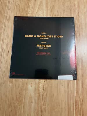 Image 2 of T. Rex “Bang A Gong (Get It On) / Jeepster” 7” Vinyl Record