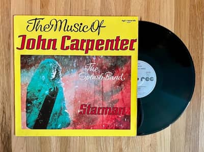 The Splash Band - John Carpenter Starman Remix 12" Vinyl Record - German Import