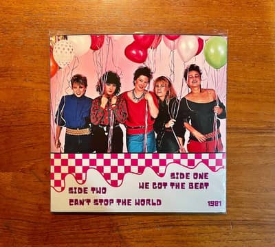 Image 3 of The Go-Go's - We Got The Beat 7 Inch 45 Single 1981 Vinyl Record with Custom Sleeve