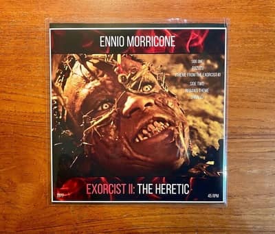 Image 3 of The Heretic Exorcist II: Ennio Morricone 7" Custom Sleeve