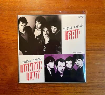 Image 3 of The Stranglers - Grip / London Lady 1977 UK Vinyl 7" Single w/Custom Sleeve