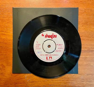 Image 5 of The Stranglers - Grip / London Lady 1977 UK Vinyl 7" Single w/Custom Sleeve