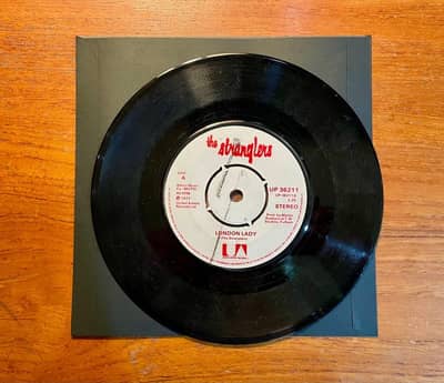 Image 6 of The Stranglers - Grip / London Lady 1977 UK Vinyl 7" Single w/Custom Sleeve