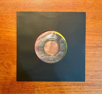 Image 6 of Helix - Deep Cuts The Knife 7" Vinyl Record 1985 w/Custom Sleeve