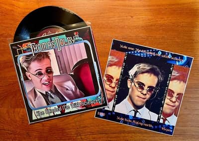 Thomas Dolby - She Blinded Me With Science 7" Vinyl  1982 w/Custom Sleeve