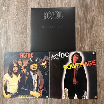 AC/DC 3x Record Bundle