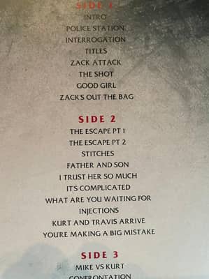 Image 4 of The Mind's Eye Original Soundtrack 2 LP  Steve Moore Synth