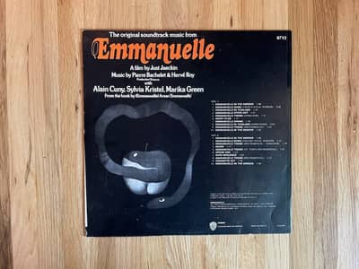 Image 2 of Emmanuelle Original Soundtrack 1974  Pierre Bachelet GREEK PRESS
