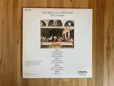 Image 2 of The Bollock Brothers - The Last Supper 2 LP 1983  Post Punk New Wave