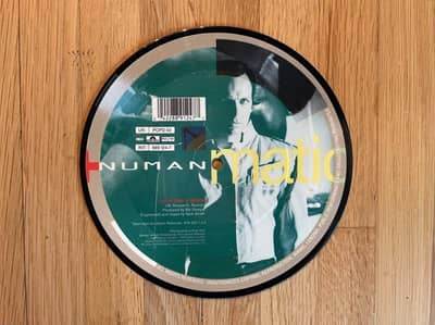 Image 2 of Gary Numan & Bill Sharpe - I'm On Automatic 7" Picture Disc Vinyl - 1989 UK Press