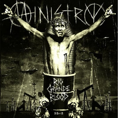 Ministry - Rio Grande Blood (13th Planet Records, THPLP 002) · LP, Album, Num, Whi