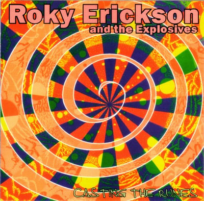 Roky Erickson & The Explosives - Casting The Runes (5 Hours Back, TOCK 007P) · LP, Pic