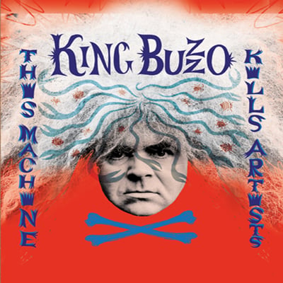 King Buzzo - This Machine Kills Artists (Volume 2) (Amphetamine Reptile Records, AmRep 096) · 10", EP, Ltd, Num, Red