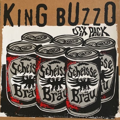 King Buzzo - Six Pack (Amphetamine Reptile Records, AMREP 133) · 12", EP, Ltd, Num