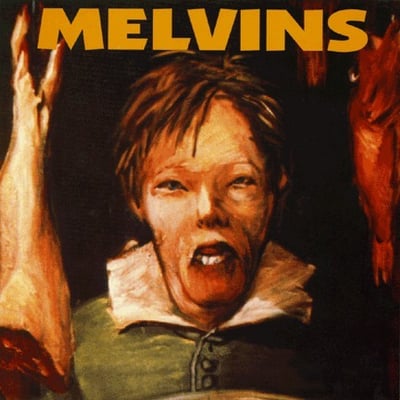 Melvins - Night Goat (Amphetamine Reptile Records, SCALE 44) · 7", Single, Blu