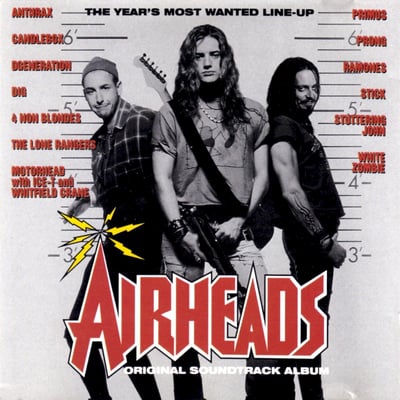 Various - Airheads (Original Soundtrack Album) (Arista, Fox Records, Bertelsmann Music Group, 07822-11014 2, 07822 11014 2) · CD, Album, Comp