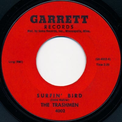The Trashmen - Surfin' Bird (BeatRocket, BeatRocket, BR 107, BR-107) · LP, Album, Mono, RE, Rai