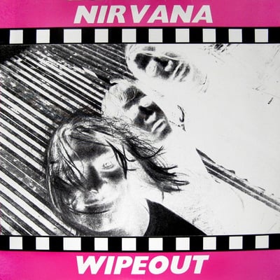 Nirvana - Wipeout (Big Wave Records, nirva 001) · LP, Comp, Unofficial, W/Lbl