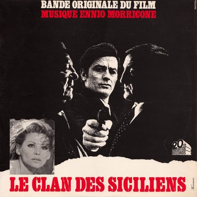 Ennio Morricone - Il Clan Dei Siciliani (Colonna Sonora Originale) (CAM, AMP 74) · 7", Mono