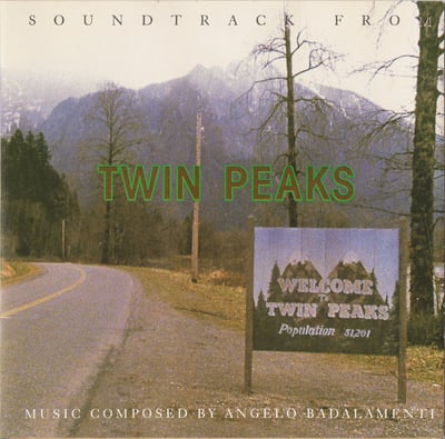 Angelo Badalamenti - Twin Peaks (Death Waltz Recording Company, DW50) · LP, Album, RE, RM, Bro
