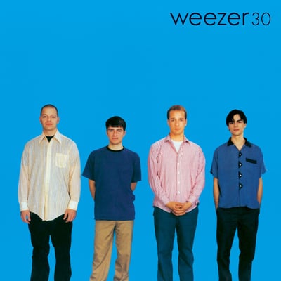 Weezer - Undone - The Sweater Song (Geffen Records, GES19305) · 7", Single, Ltd, Num, Promo, Blu