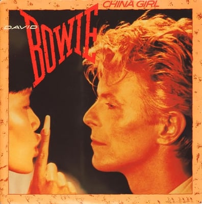 David Bowie - China Girl (EMI America, 1A 006-1866877) · 7", Single