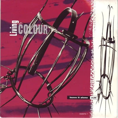 Living Colour - Leave It Alone (Epic, 658976 6) · 12", Single, Pic