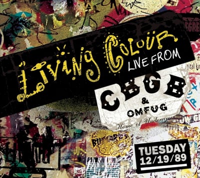 Living Colour - "Live From CBGB's" Tuesday 12/19/89 (Epic, Legacy, Sony Music, 19075807881) · 2xLP, Album, RSD, RE