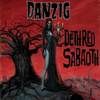 Danzig - Deth Red Sabaoth (Evilive, The End Records, EVIL163-1) · LP, Album, Red
